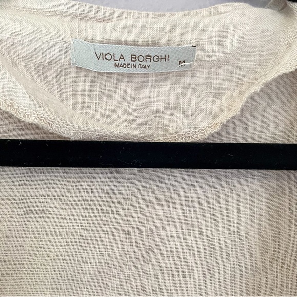 Viola Borghi Top Light Jacket Linen - Picture 3 of 5